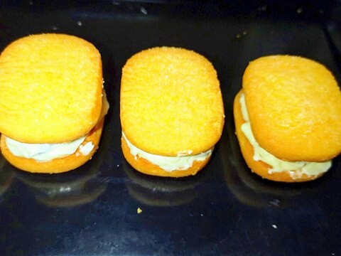 レーズンバタークリーム☆クッキーサンド